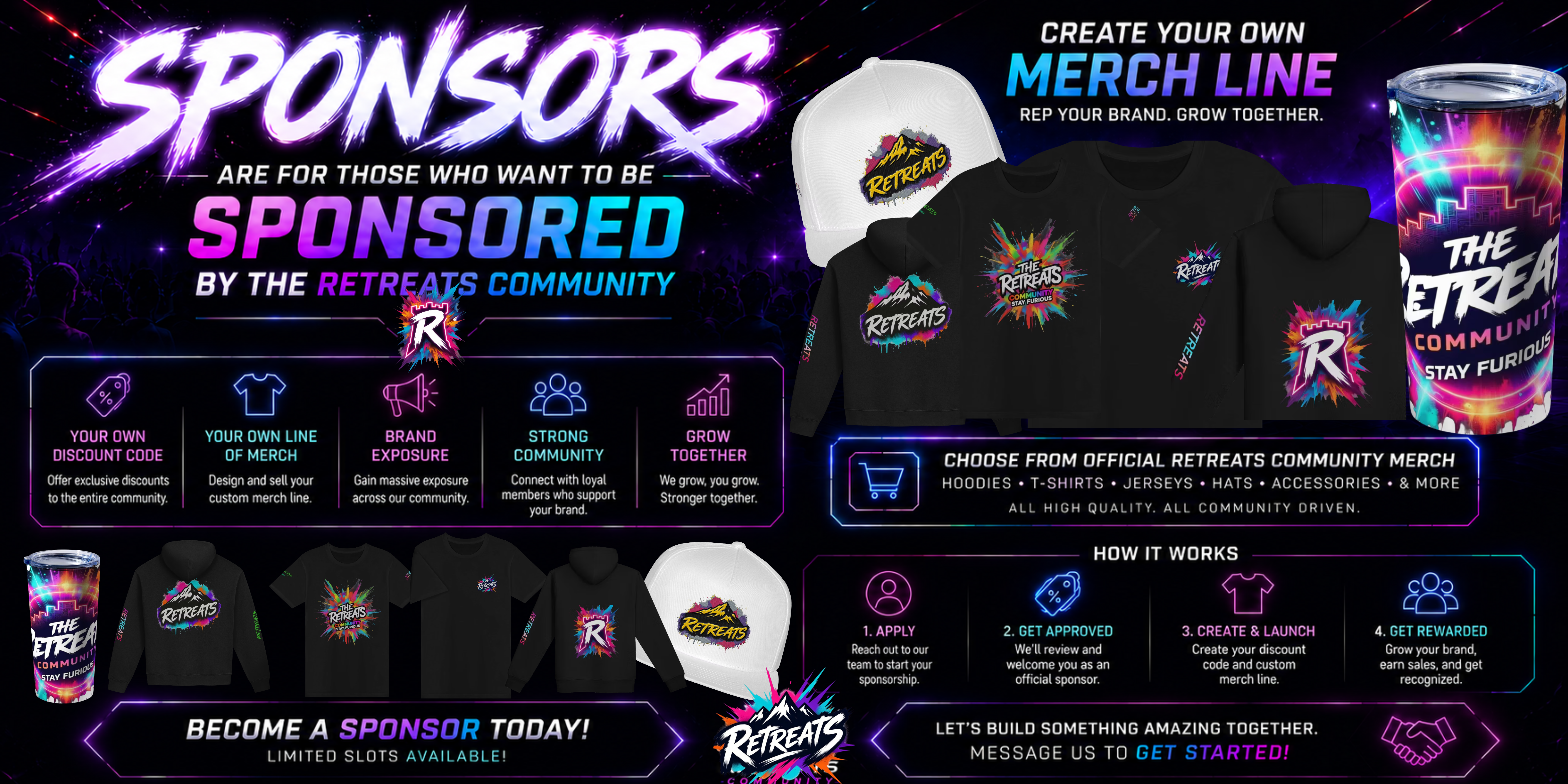 Sponsors banner